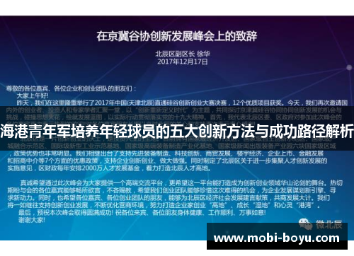 海港青年军培养年轻球员的五大创新方法与成功路径解析
